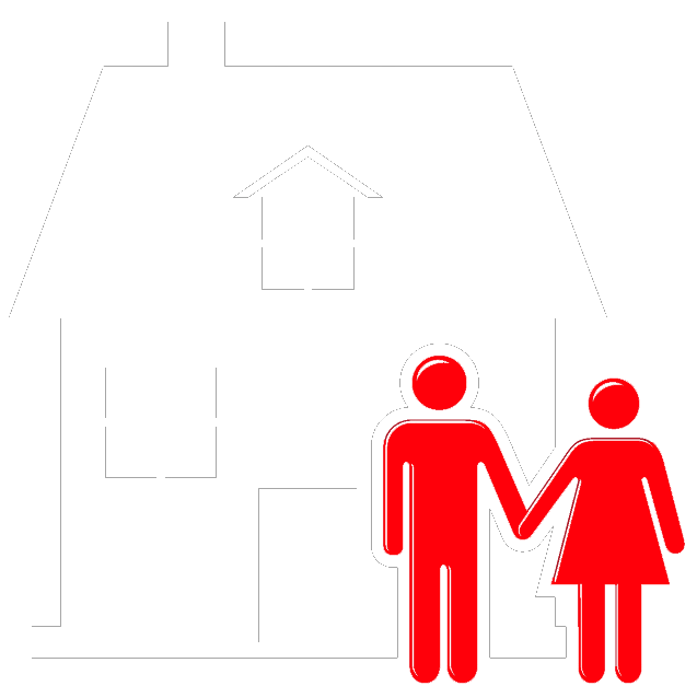 Icon showing two people joining our home inspectors for an inspection